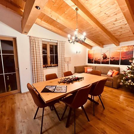 Ferienhaus Zillertal Panorama Blick Balkon Sauna Zellberg Exterior photo