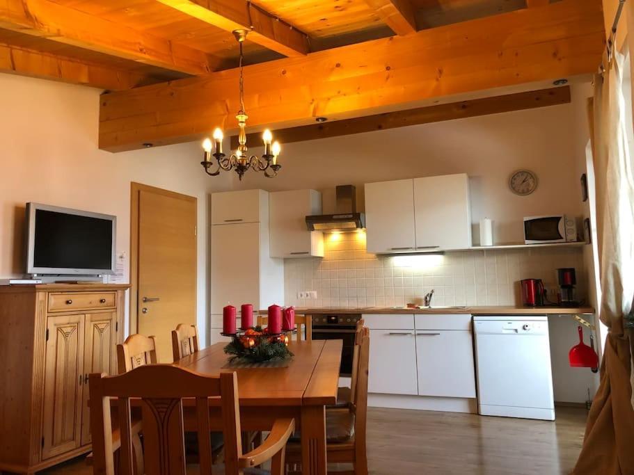 Ferienhaus Zillertal Panorama Blick Balkon Sauna Zellberg Exterior photo