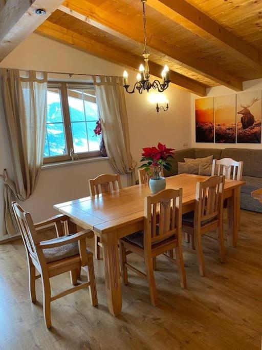 Ferienhaus Zillertal Panorama Blick Balkon Sauna Zellberg Exterior photo