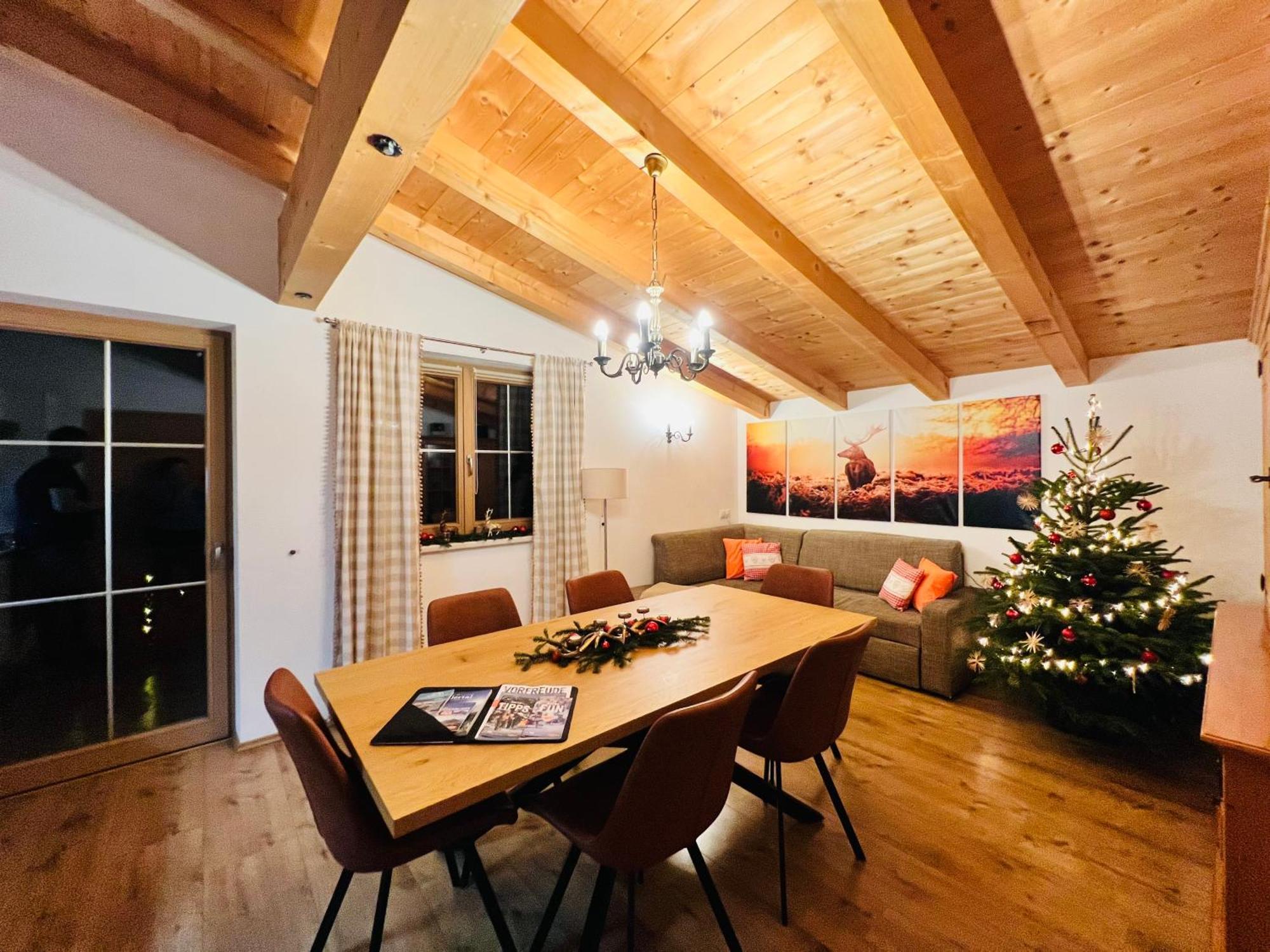 Ferienhaus Zillertal Panorama Blick Balkon Sauna Zellberg Exterior photo