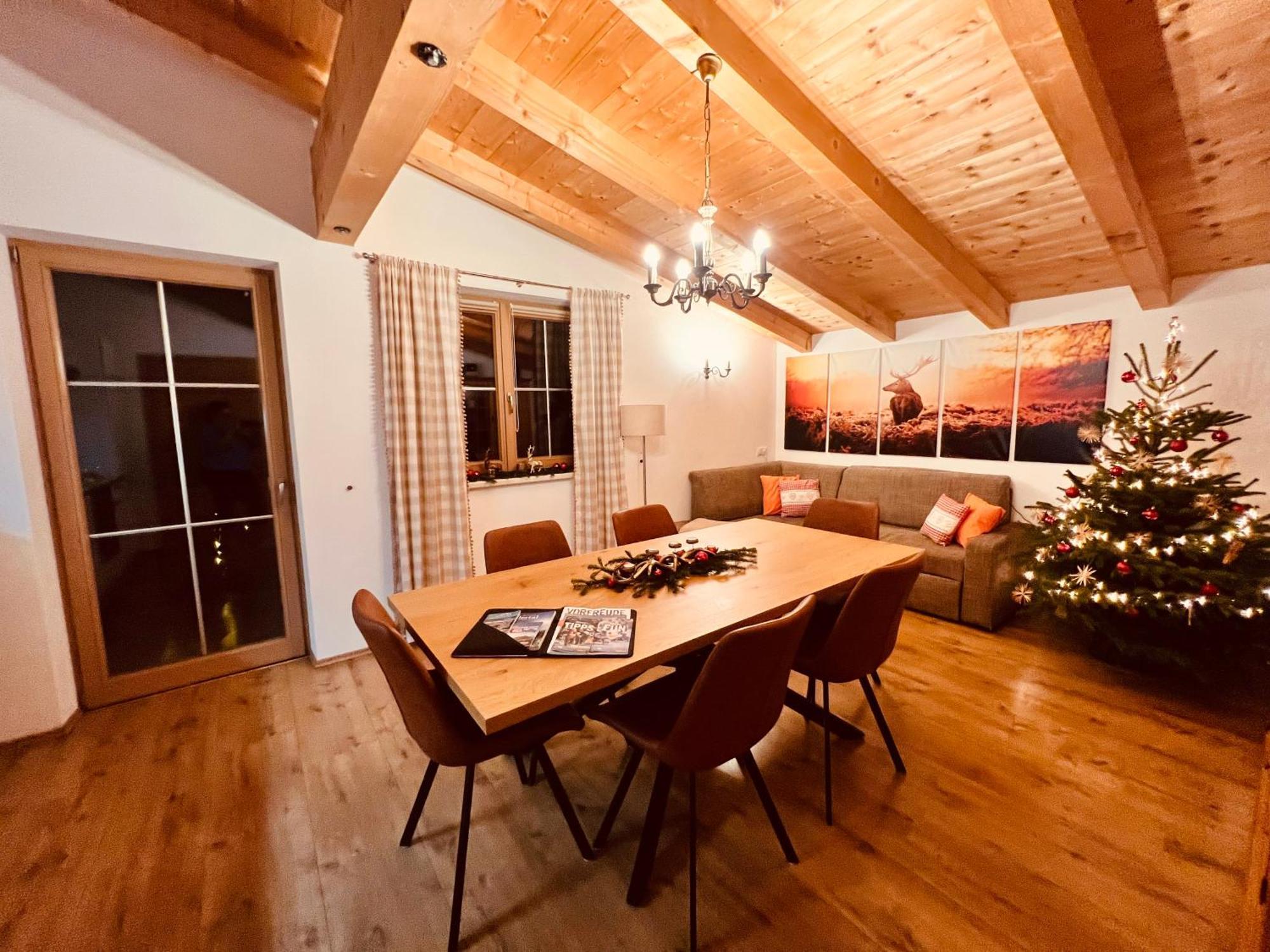 Ferienhaus Zillertal Panorama Blick Balkon Sauna Zellberg Exterior photo